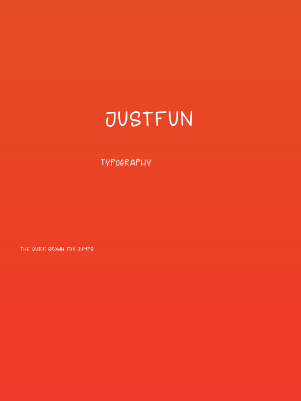 JUSTFUN Poster