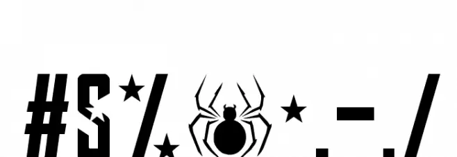 JUSTICE LEAGUE फ़ॉन्ट अन्य घर का काम