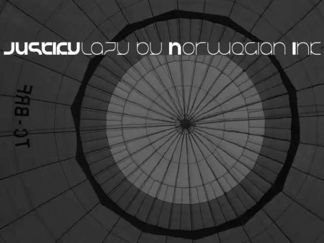 JUSTIFYlazy by Norwegian Ink Polices examples