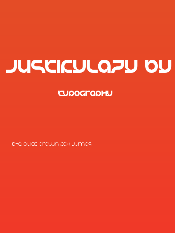 JUSTIFYlazy by Norwegian Ink Poster