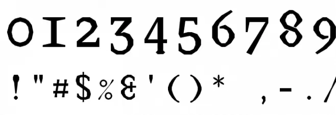 JUstice Mono Fuentes OTROS CHARS