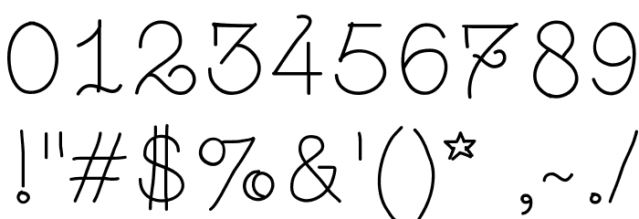 JuGulart Font OTHER CHARS