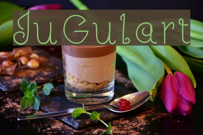 JuGulart Font examples