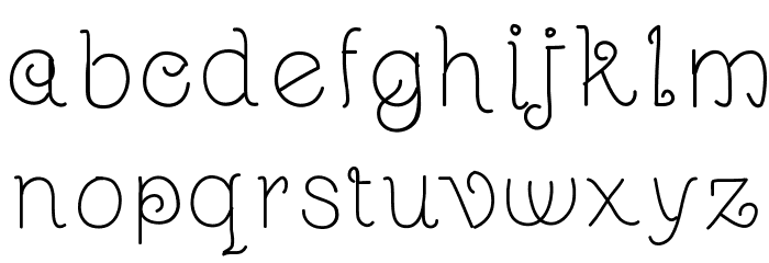 JuGulart Font LOWERCASE
