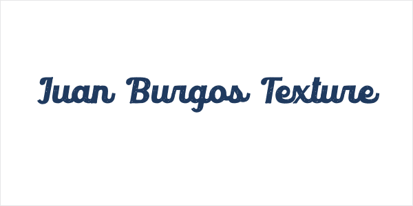 Juan Burgos Texture Logo