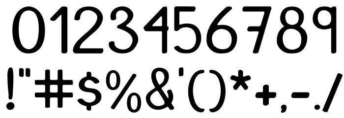 JuanMikes Font OTHER CHARS