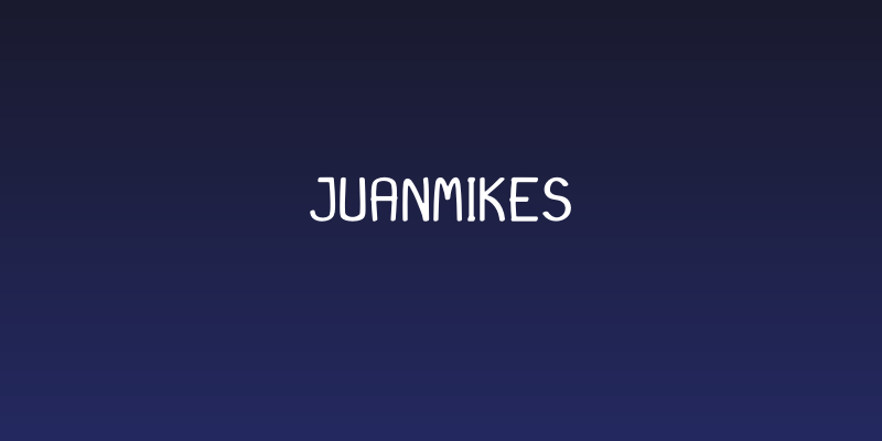 JuanMikes Social Header