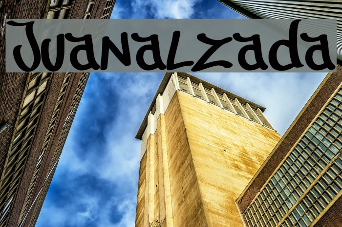 Juanalzada Font examples