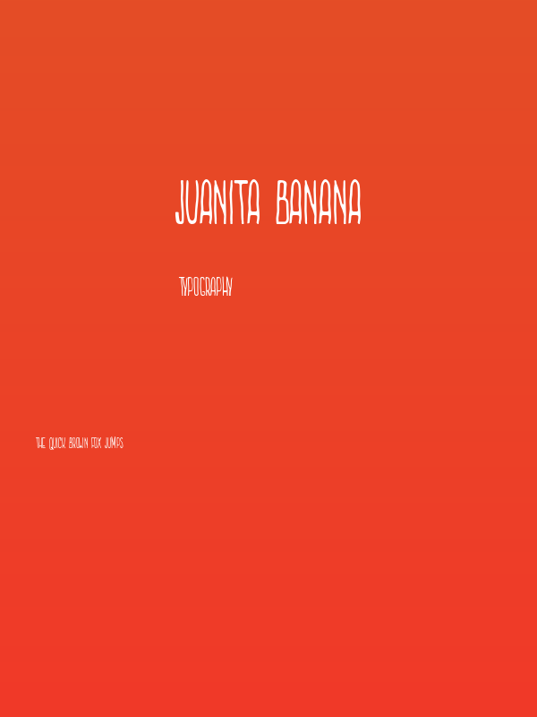 Juanita Banana Poster