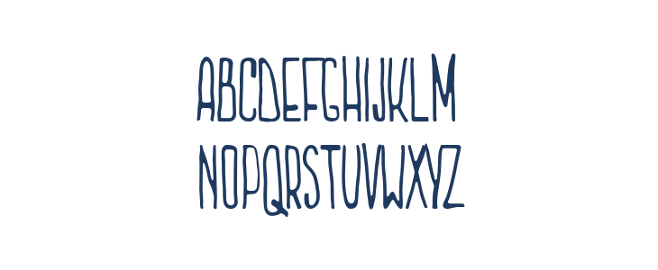 Juanita Banana Lowercase