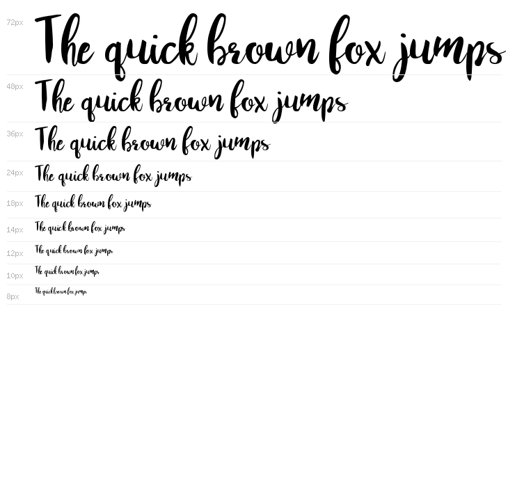 Juanita Brush Smooth Script Waterfall