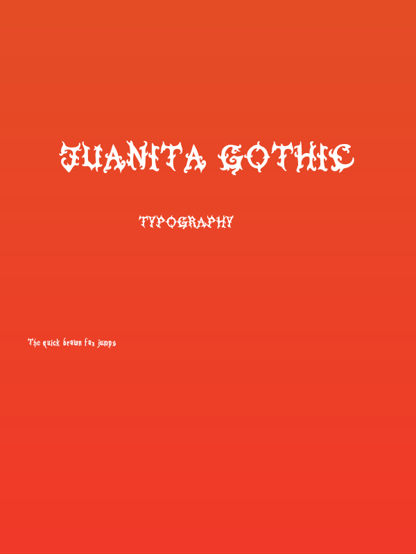 Juanita Gothic Poster