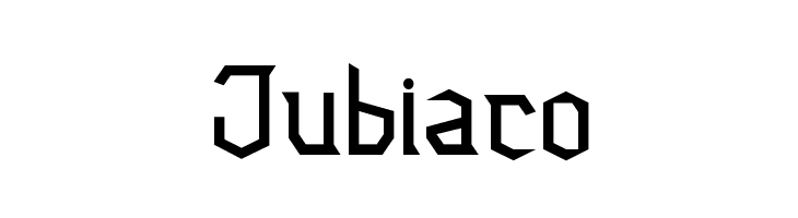 Jubiaco  les polices de caractères gratuit tlcharger