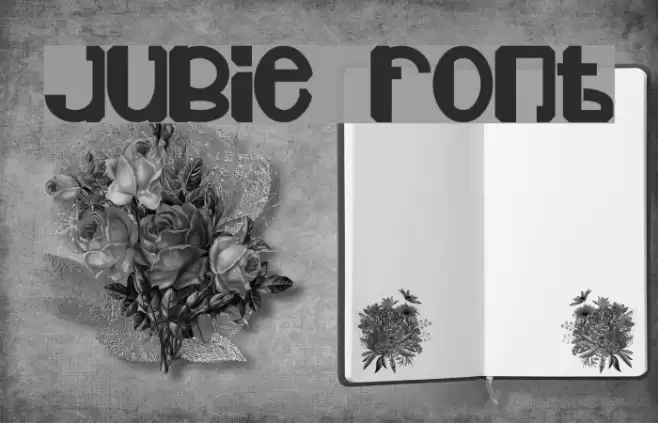 Jubie Font examples