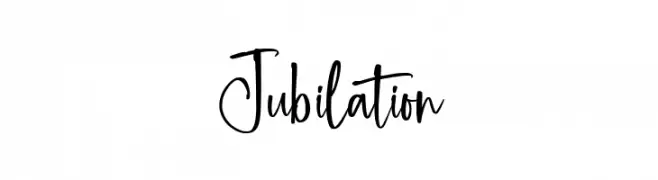 Jubilation Font