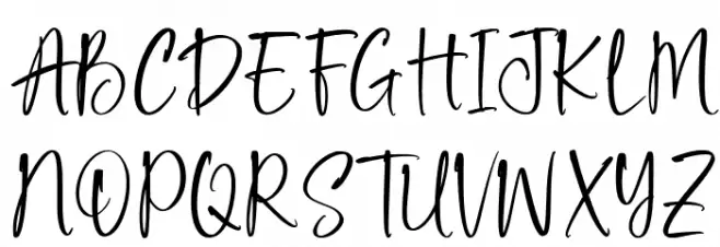 Jubilation Font UPPERCASE