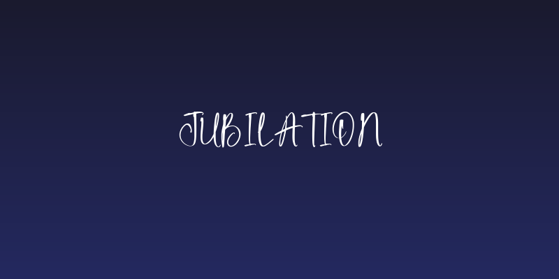 Jubilation Social Header