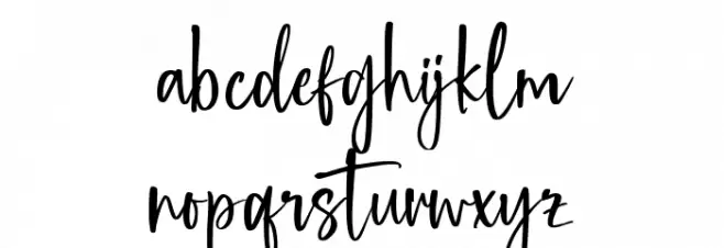 Jubilation Font LOWERCASE