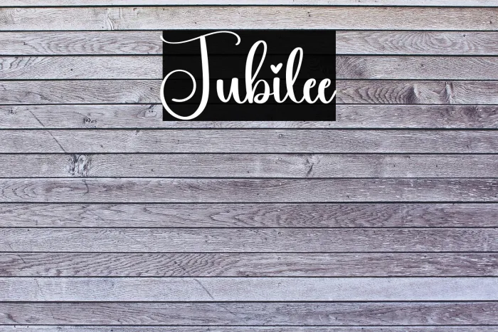 Jubilee Example 2