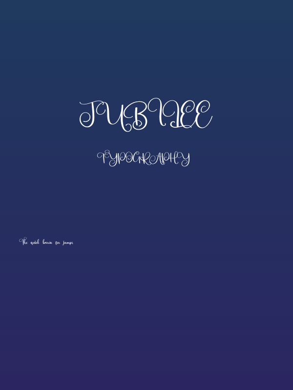 Jubilee Poster