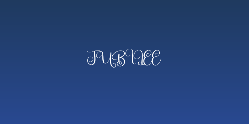 Jubilee Social Header