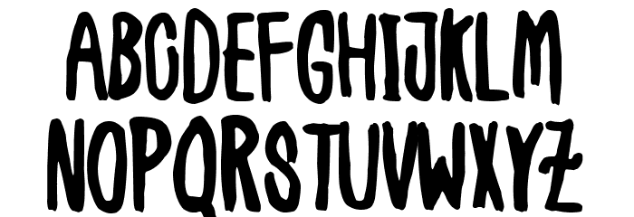 Jud Font UPPERCASE