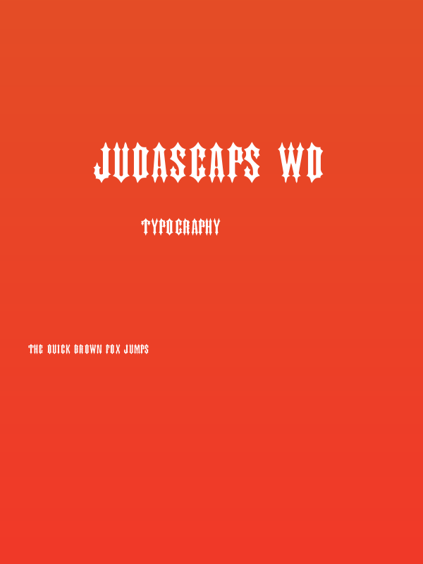 JudasCaps Wd Poster