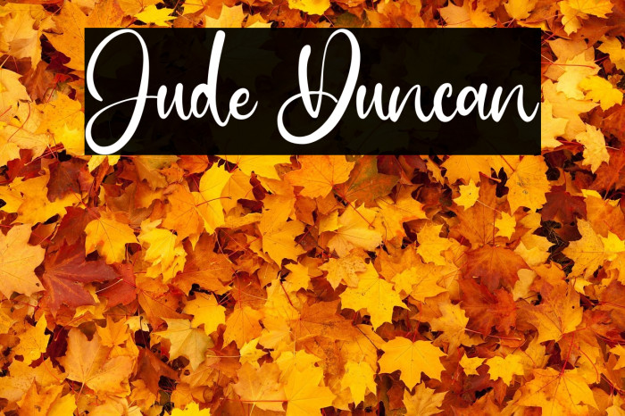 Jude Duncan Example 1