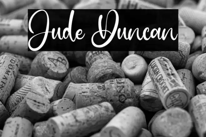 Jude Duncan Font examples