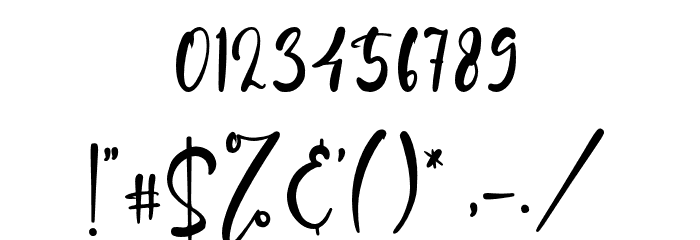 JudeDuncan Font OTHER CHARS