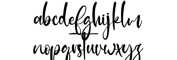 JudeDuncan Font LOWERCASE