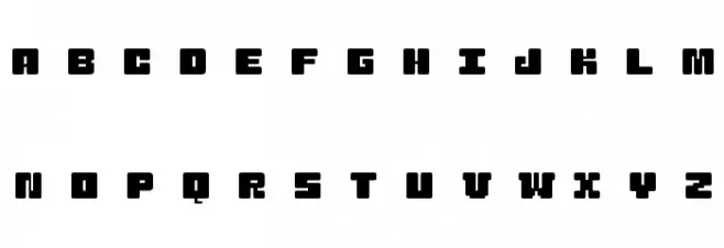 Judera-Ring フォント 大文字