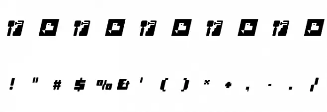 JuderaRing-Italic Font OTHER CHARS