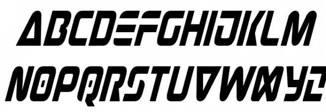 Judge Condensed Italic 字体 大写
