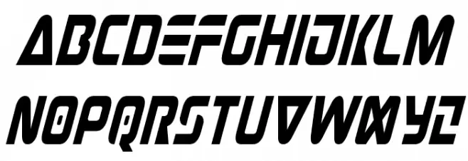 Judge Condensed Italic Fonte MAIÚSCULAS