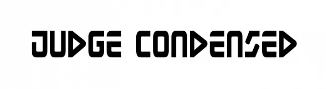 Judge Condensed  Fuentes Gratis Descargar
