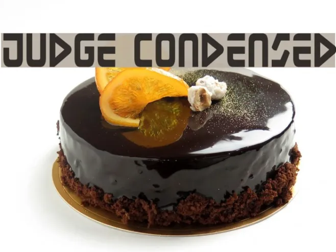 Judge Condensed Example 2