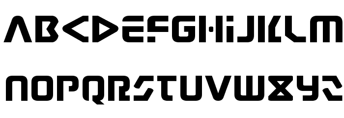 Expanded font