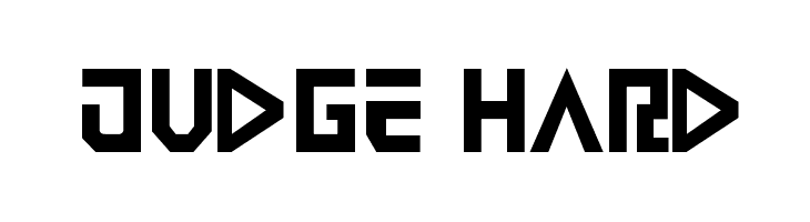 Judge Hard  لخطوط تنزيل