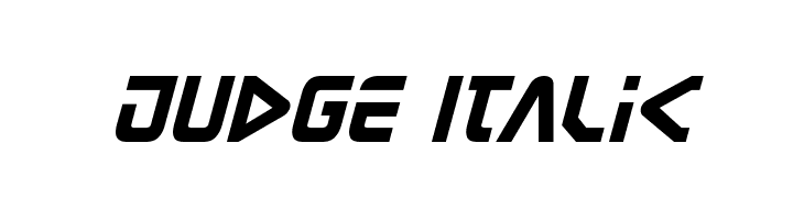 Judge Italic  Fuentes Gratis Descargar