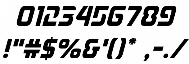 Judge Italic Font OTHER CHARS