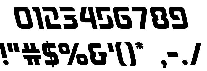 Judge Leftalic Font OTHER CHARS