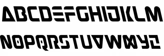 Judge Leftalic 字体 大写