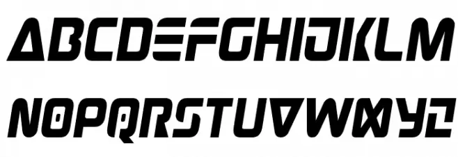 Judge Semi-Italic Schriftart Groß