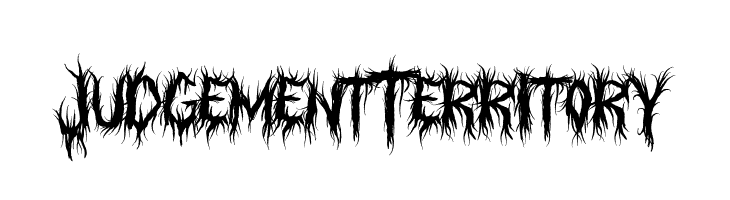 Judgement Territory  免费字体下载