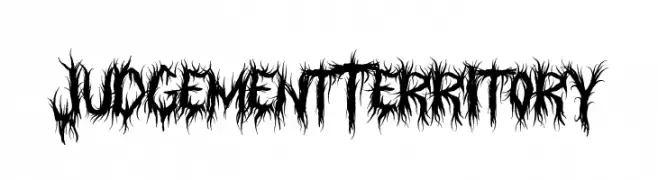 Judgement Territory  Free Fonts Download