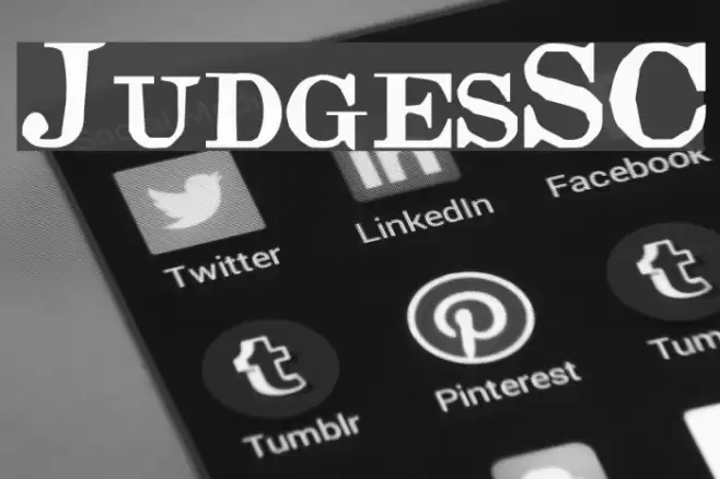 JudgesSC Font examples