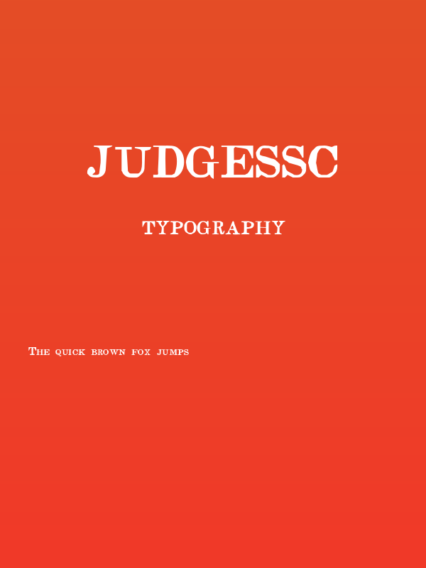 JudgesSC Poster