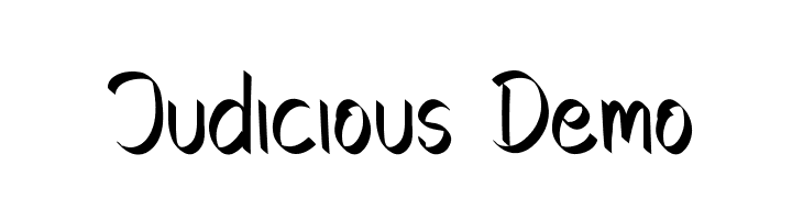 Judicious Demo  لخطوط تنزيل