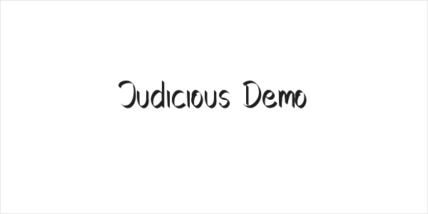 Judicious Demo Logo